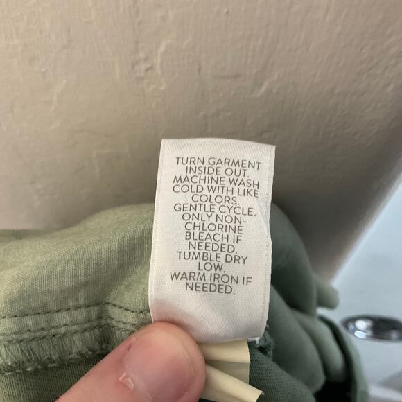 J. Jill Green Jogger Style Casual Pants - Size 10 - Picture 7 of 7